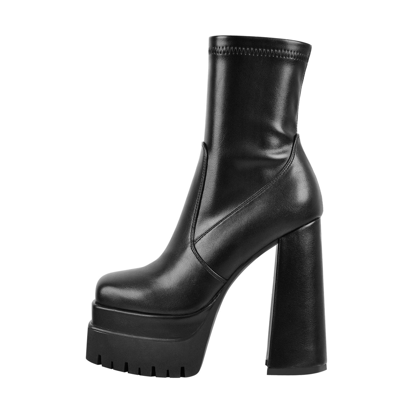 Teena Double Platform Ankle Boots