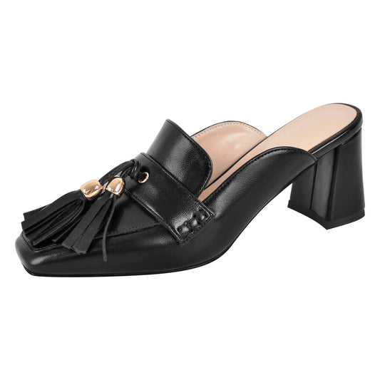 Vanessa Open-Back Loafer Mules