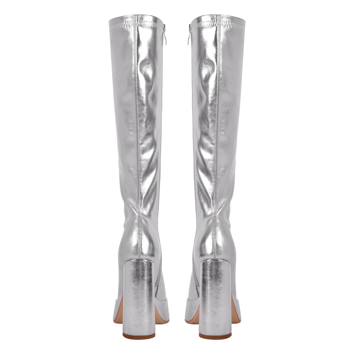 Foxy Platform Knee High GoGo Boots